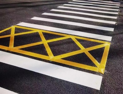 泰州泰州园区交通标线施工